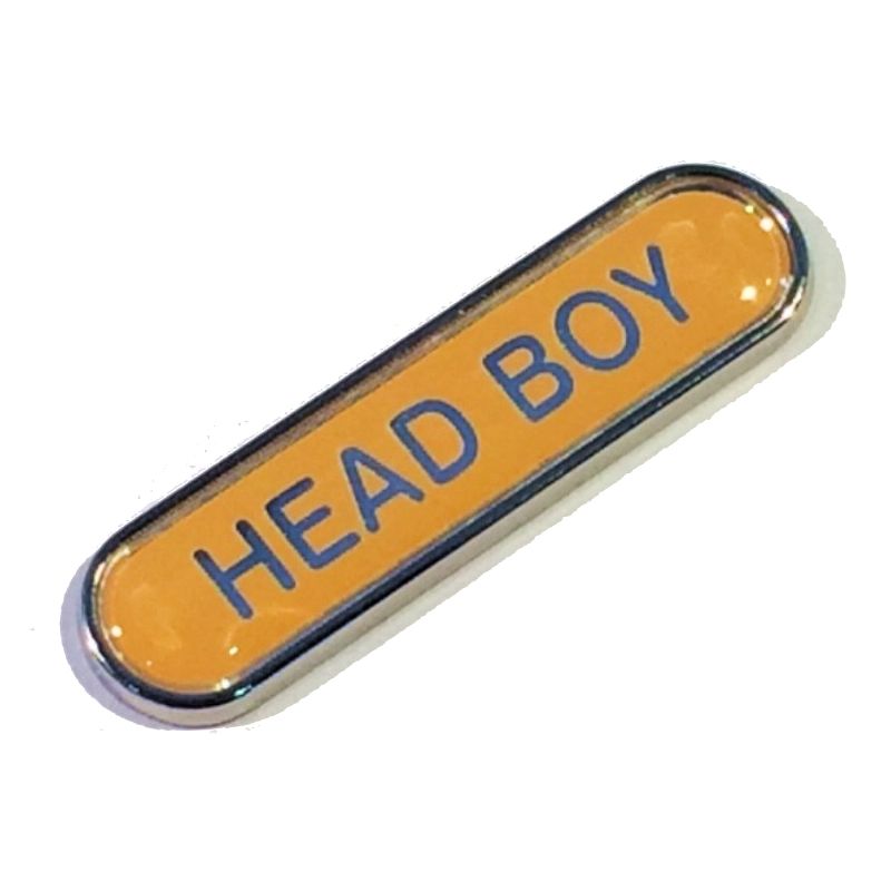 HEAD BOY badge